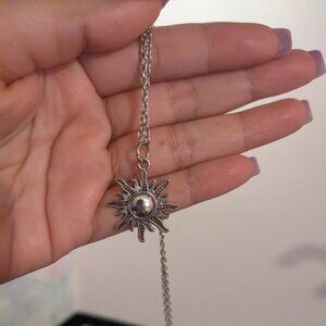 Free shipping Sun necklace